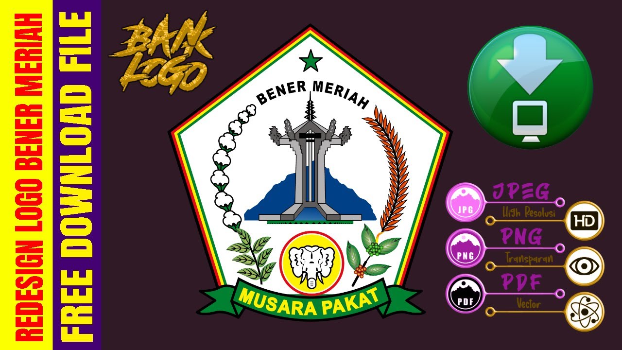 RedesignLogo BenerMeriah | LogoDownloadLink | VideoMusicRelaxing