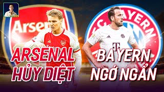 1 ARSENAL HUỶ DIỆT VS 1 BAYERN “NGỚ NGẨN”