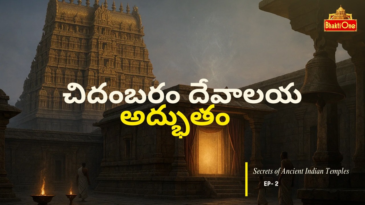 చిదంబరం దేవాలయ అద్భుతం | Chidambaram Temple | Secrets of Ancient Indian Temples – EP 2 | BhaktiOne