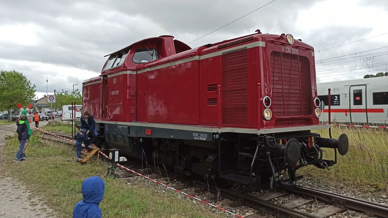 Diesellok BR V 100 (DB) mit dieselhydraulischen Antrieb