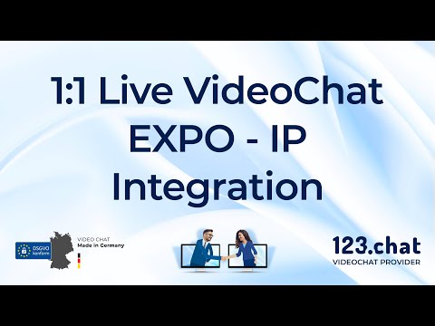 1:1 Live VideoChat EXPO-IP Integration