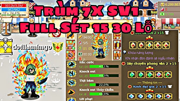 HTTH - Đầu Bếp TRÙM 7X SEVER 1 | Full Sét Đồ +15 Full Sét Đồ 30 Lỗ Khảm | Dubai SV1