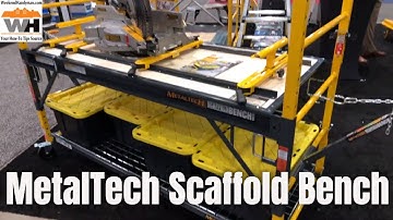 Metaltech Job Site Scaffold Bench For Multi-Use Applications