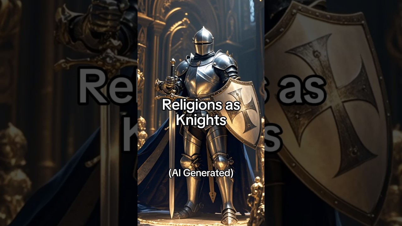 AI Draws Religions as Knights