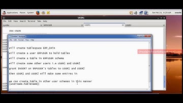 Simplified DBA-018-User Privileges
