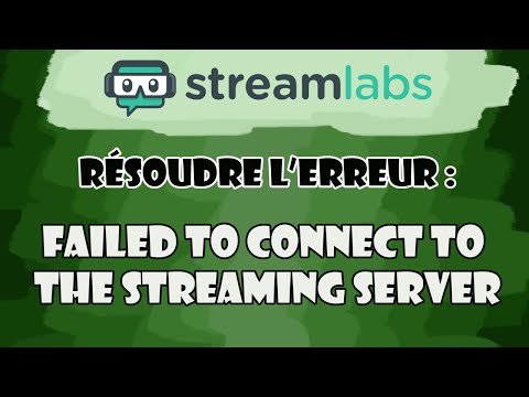 How to fix: Streamlabs OBS - Failed to connect to the streaming Server.