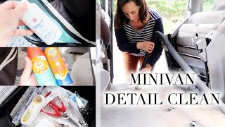 MINIVAN DETAIL CLEAN + Organization Essentials Summer 2021