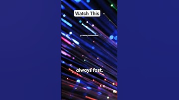 Why Fiber Internet is Taking the Tech World by Storm #technology  #internet #shorts