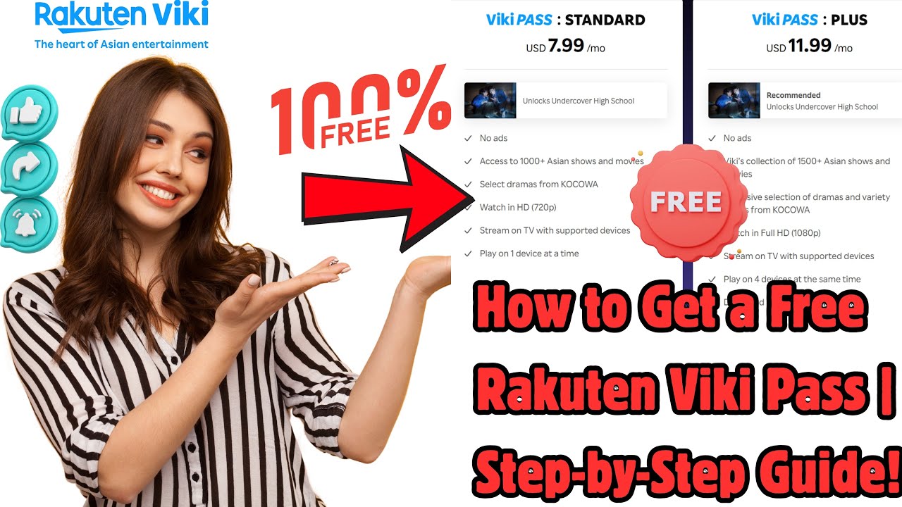 How to Get a Free Rakuten Viki Pass | Step-by-Step Guide! || FREE 2025 LETAST