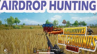 PUBG MOBILE | SANHOK & ERANGEL AIRDROP HUNTING :) SQUAD Serious Gameplay Lets Go Boyzz 😍