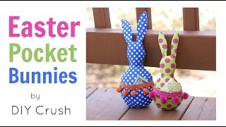 Easter pocket bunny tutorial