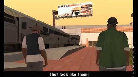 GTA San Andreas - Wrong Side of the Tracks (Big Smoke Mission #3) - Method #3 - the Sniper Rifle - Mission Help Walkthrough - plus, you can download the PC saved-game in the 
