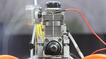 Enya 90 4C test run with J