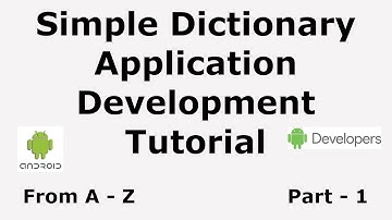 Simple Dictionary App  - Project Architecture (English)