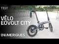 Test du vélo électrique pliant Eovolt City !