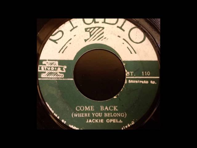 JACKIE OPEL - Come Back (Where You Belong) [1965] - YouTube