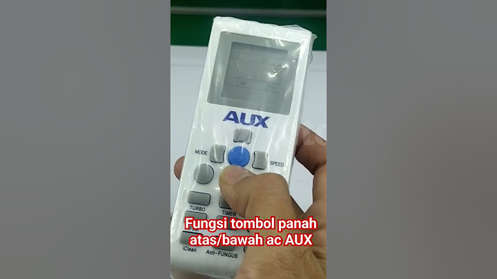 Tombol pendingin pada Ac AUX@tipsdantutorial_