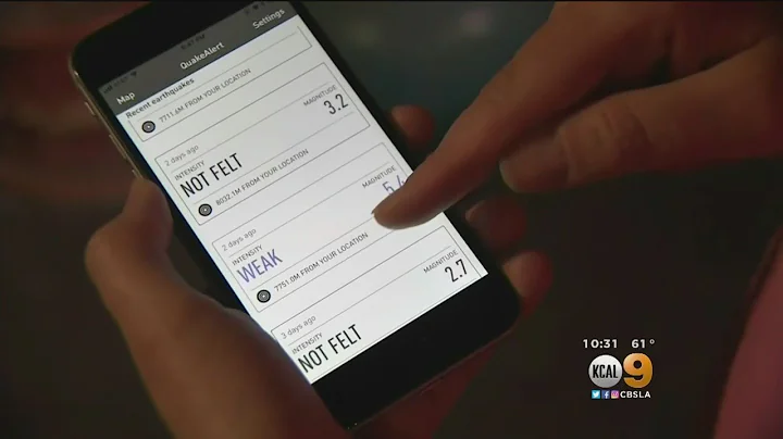 'Shake Alert' Early Earthquake Warning System Could Be Rolled Out Soon