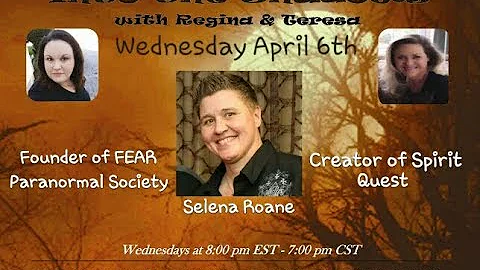 Into the Shadows with Regina and Teresa interviews...