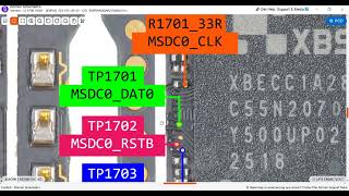 Xiaomi Redmi 15C 4G eMMC ISP Pinouts & Voltages | Test Points & Solution