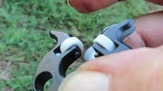 Bad Ravin Crossbow rest  -- Compared to new unused rest I have