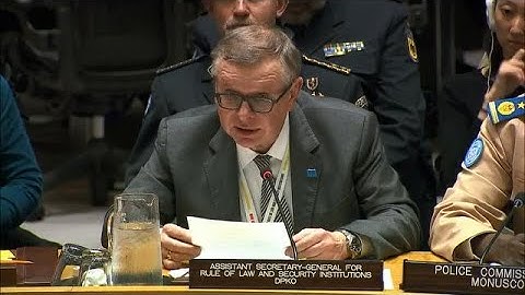 Importance of Female Police in UN Peacekeeping Operations - Briefing to Security Council