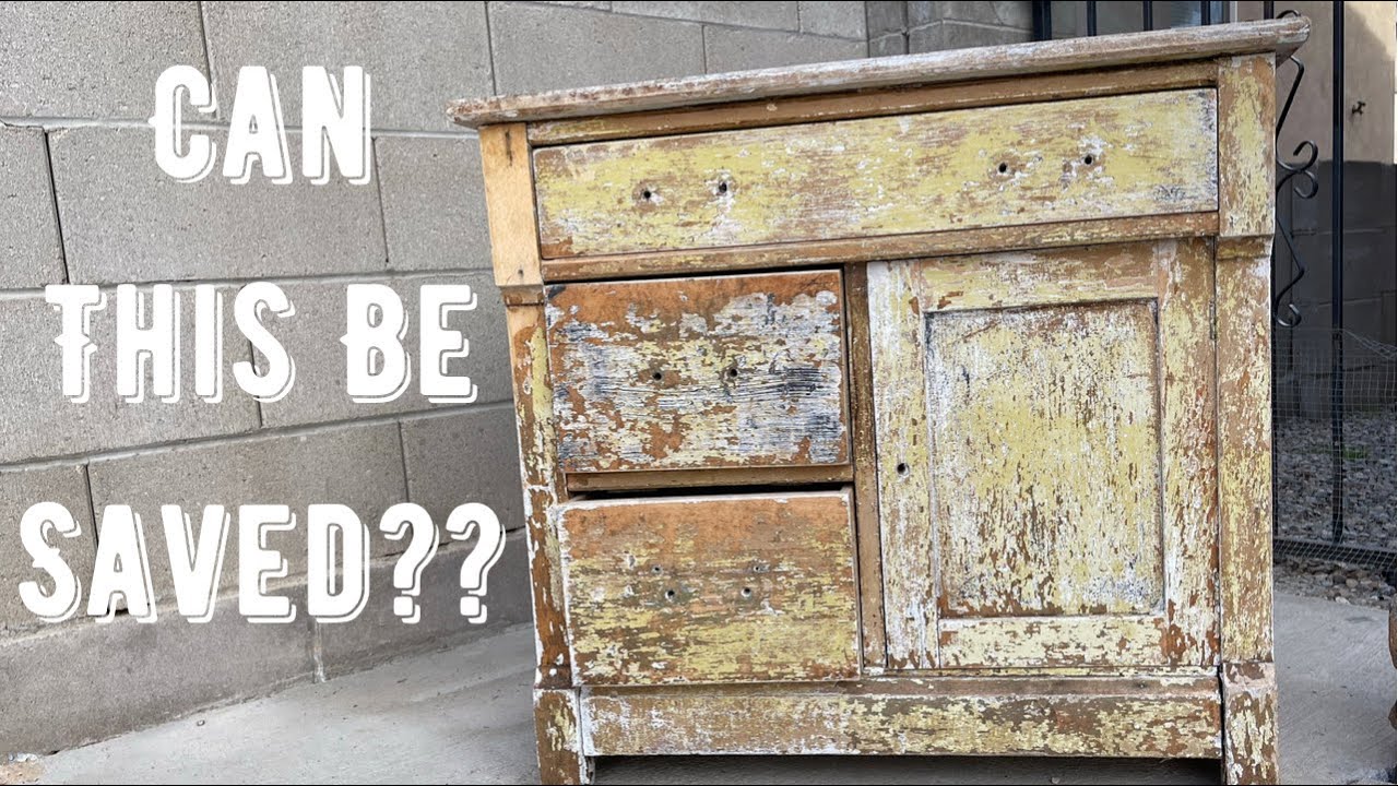 Экстремальная антикварная мебель: из мусора в сокровища / Конкурс «Гадкий утёнок» 2022 / Работа с...