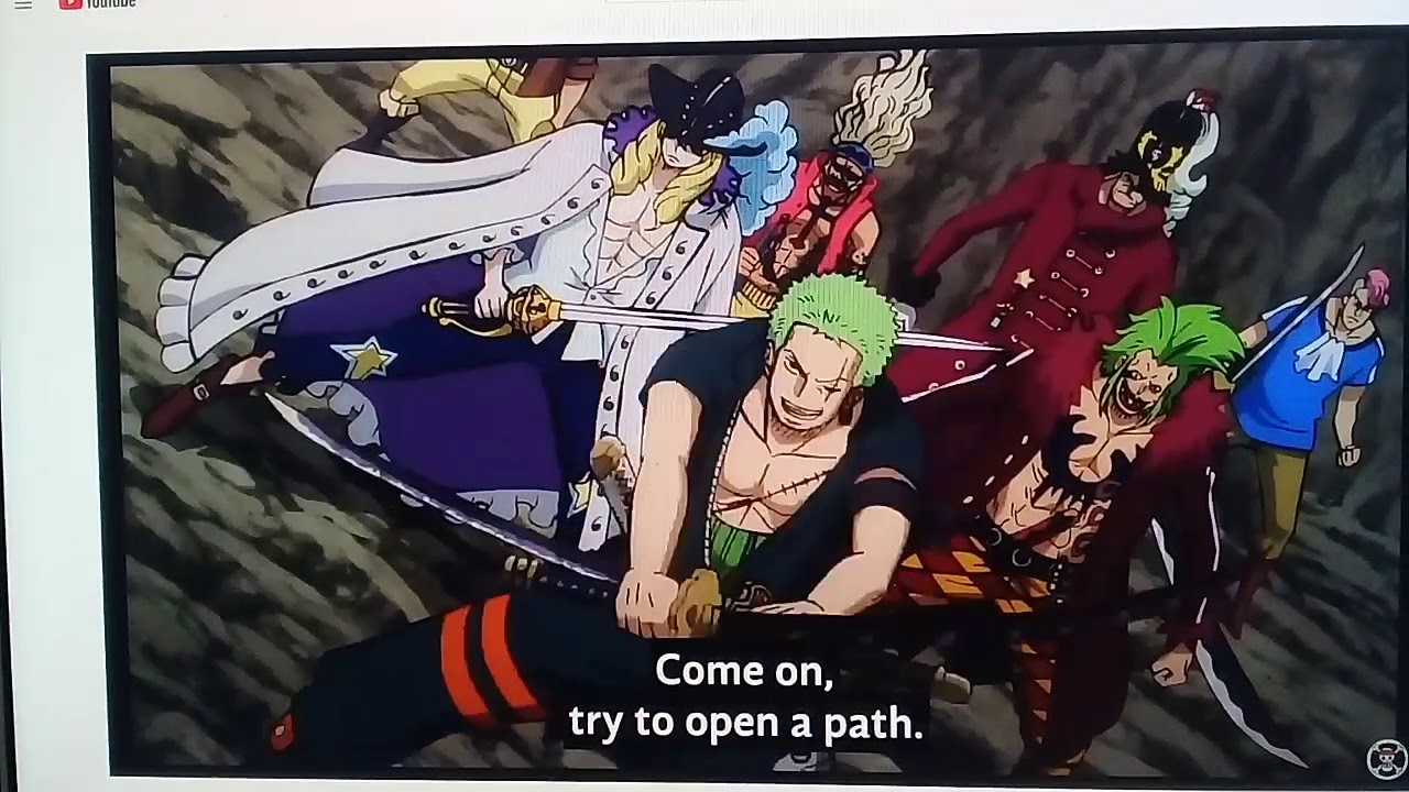 Zoro vs fujitora YouTube
