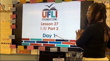 UFLI Lesson 27 l /l/ Part 2 Day 1 