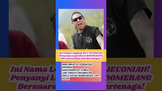 Inilah Nama Lengkap ROY JECONIAH, Vokalis BOOMERANG Bersuara Khas dan Bertenaga!  #biodataartis