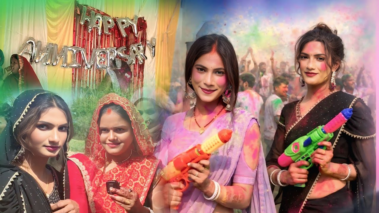 #video || रीना यादव के anivarsari के दिन खुशबूरानी और नीलूदिवानी ने दिया बड़ा गिफ्ट #niludiwani #khu