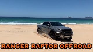 FORD RANGER RAPTOR OFF-ROAD BEACH DRIVING.
