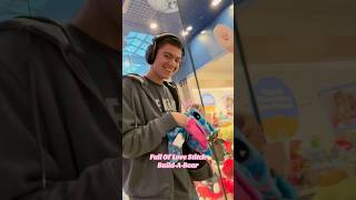 Thomas stuffing the Full Of Love Stitch Build-A-Bear #shorts #disney #autism
