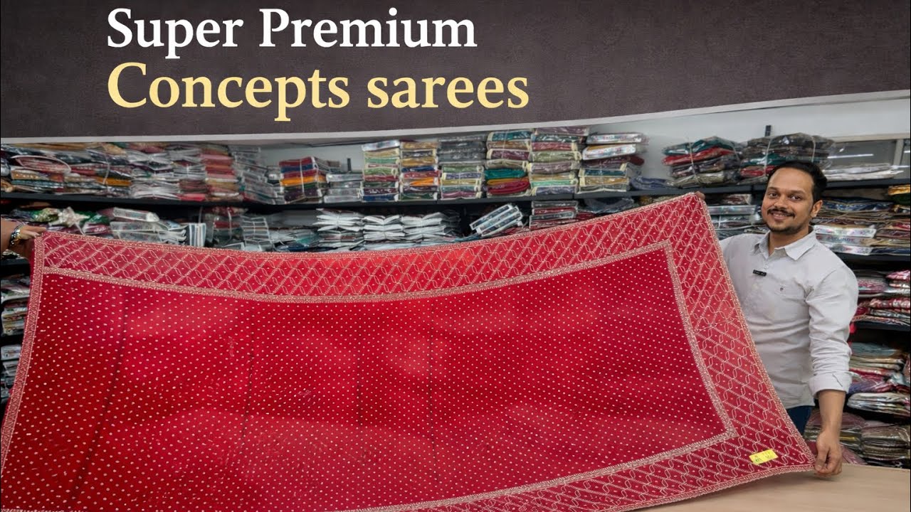 ट्रेंडिंग सुपर प्रीमियम साड़ियाँ | फुल साड़ी वीडियो | बेस्ट रेट,Shiv gauri Saree Surat 