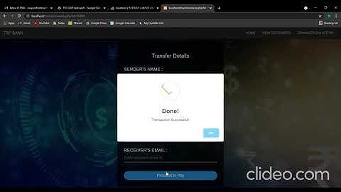 Basic Banking System | Web Development Task #1 | THE SPARKS FOUNDATION | #GRIPJULY21