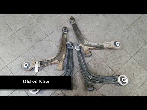 HOW TO REPLACE FORD KA/ Fiat 500 LOWER FRONT SUSPENSION ARMS  BOTTOM BALL JOINTS