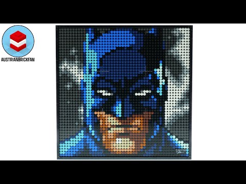 LEGO Art 31205 Jim Lee Batman - LEGO Speed Build Review