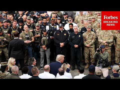 President Trump Speaks To DC