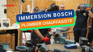 Immersion BOSCH avec nos installateurs thermique et sanitaire au BTP CFA de Roubaix