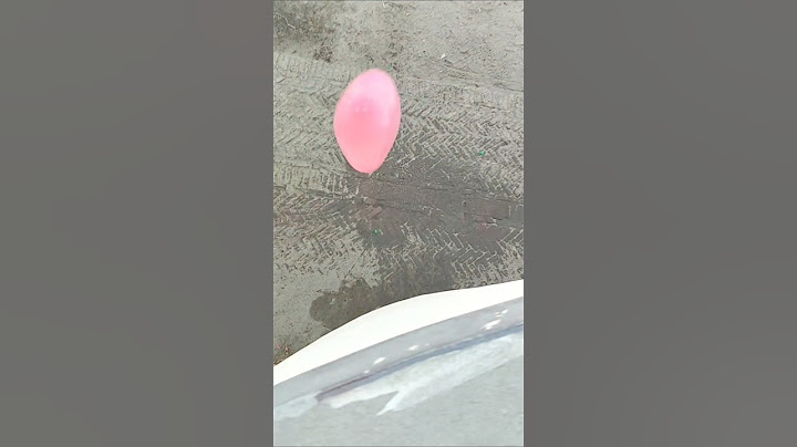 will a water balloon explode if it rolls down from a tall building #💥🎈balloon