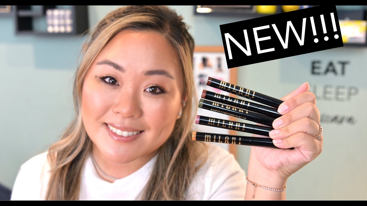 NEW MILANI CREAM EYESHADOW STICKS | FULL REVIEW | EatSleepMascara