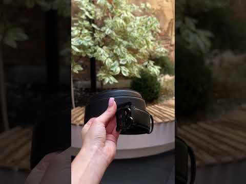 Ремінь Leather TB Belt Black/Black, видео 1