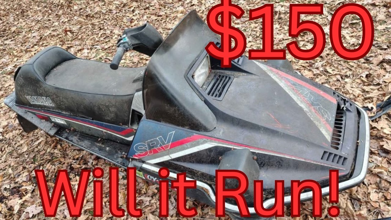 Я купил снегоход за 150 долларов, и он оказался намного лучше, чем я ожидал.