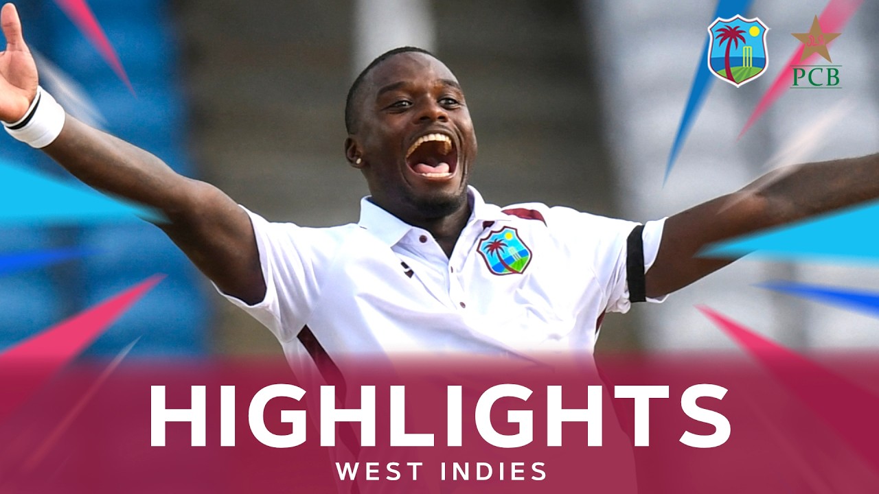 Highlights | West Indies v Pakistan | 1st Test Day 4