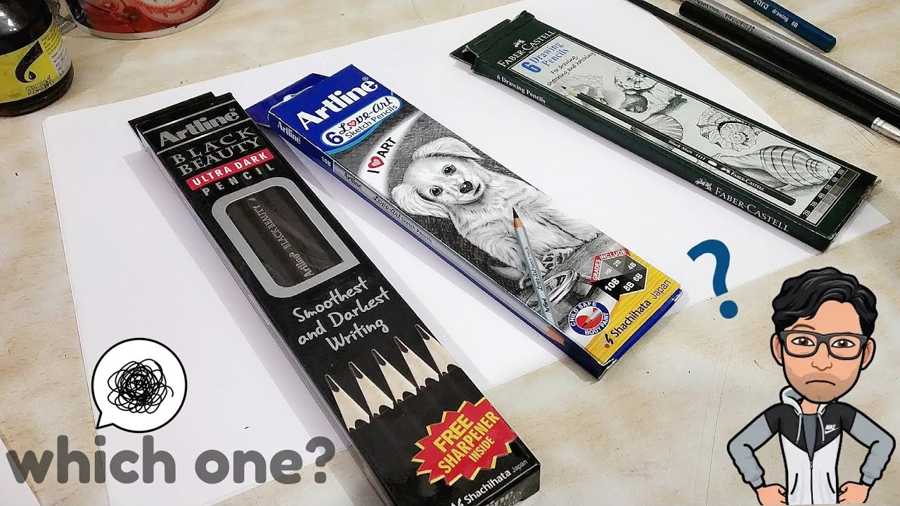 WHICH PENCIL IS BEST FOR DARKER SHADES YouTube