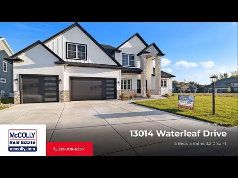 13014 Waterleaf Drive, St John, IN home video tour