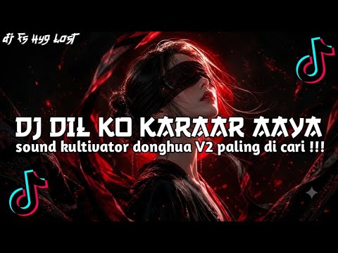 DJ DIL KO KARAAR AAYA | SOUND KULTUATOR DONGHUA V2 PALING DICARI | DJ VIRAL TIKTOK 2026