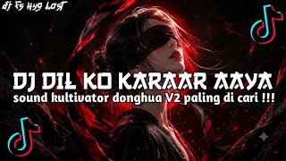 DJ DIL KO KARAAR AAYA | SOUND KULTUATOR DONGHUA V2 PALING DICARI | DJ VIRAL TIKTOK 2026