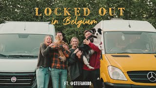 Trying To BREAK INTO Our Friends Van | Their Cat LOCKED Them Out | VAN LIFE EUROPE | ft. Stef & Bo