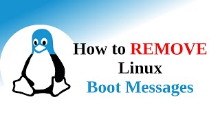 How To Remove/Hide Boot Messages Profile